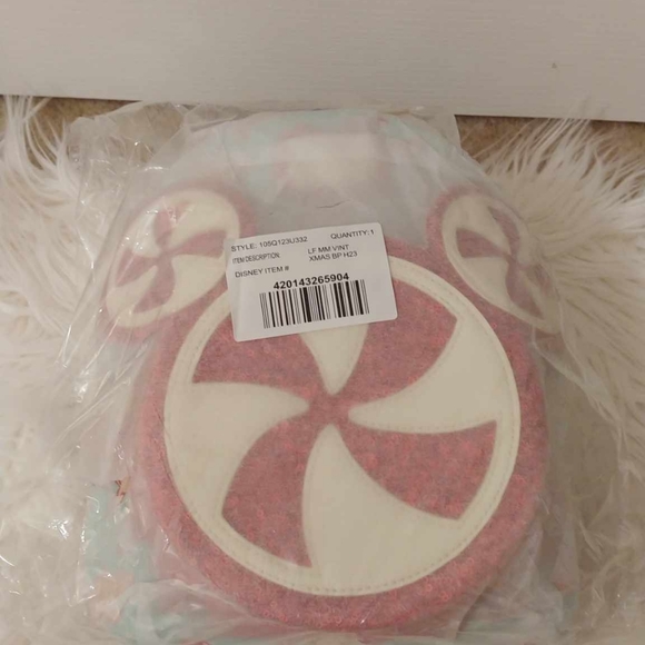 🎄FIRM! NWT DISNEY PARKS LOUNGEFLY 2022 CHRISTMAS HOLIDAY MICKEY MOUSE MINI BACK - Picture 9 of 9